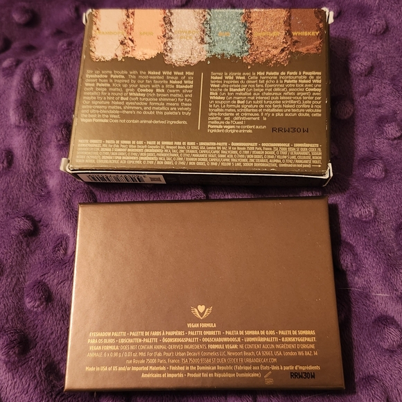 NIB Urban Decay Naked 6 Pan Wild West Mini Eyeshadow Palette - Vegan - Picture 4 of 6